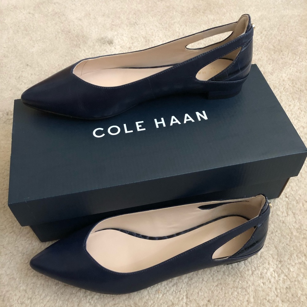 Cole Haan Ramsey Leather Flat